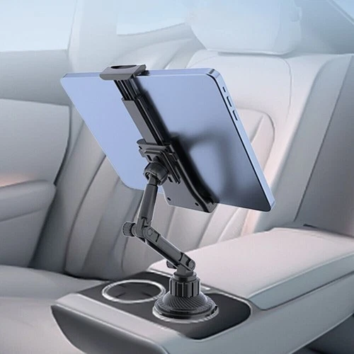 Universal Car Cup Holder Mount for iPhone, iPad & Tablets (4.7–12.9″) - Image 3