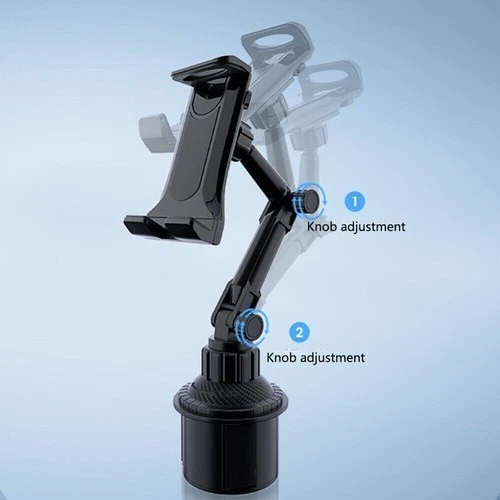 Universal Car Cup Holder Mount for iPhone, iPad & Tablets (4.7–12.9″) - Image 4