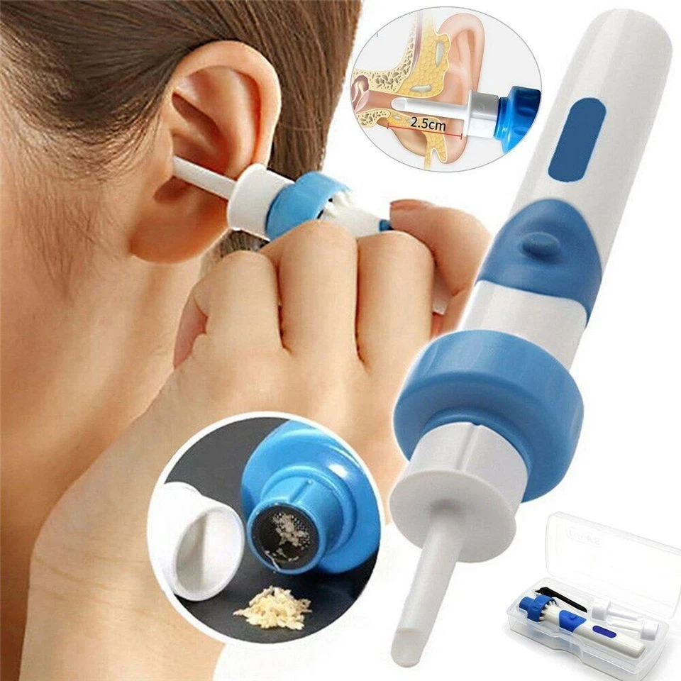 Cordless Electric Ear Cleaner – Safe & Painless Wax Removal Tool for Adults & Kids