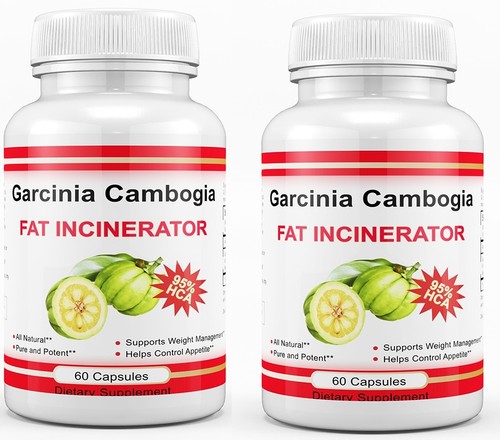 2X Garcinia Cambogia 100% Pure 95% HCA Weight Loss Diet Pills Fat Burner 3000mg