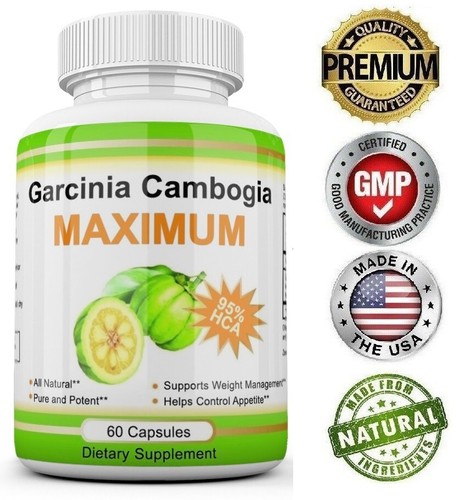 100% Pure Garcinia Cambogia 3,000mg 95% HCA Weight Loss Fat BURNER Diet Pills