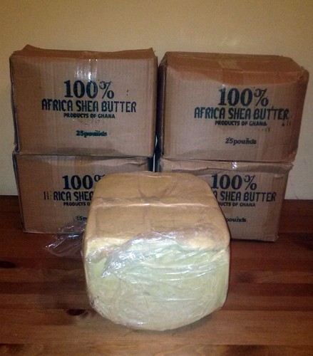 5 LBS Raw SHEA BUTTER Unrefined Organic White Ivory Pure Premium Quality