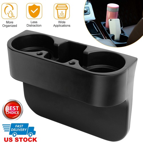 Car Cup Holder Console Side Key Phone Holder Seat Gap Filler Storage Organizer