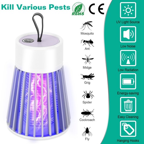 Electric Fly Bug Zapper Mosquito Insect Killer LED Light Trap Pest Control Lamp