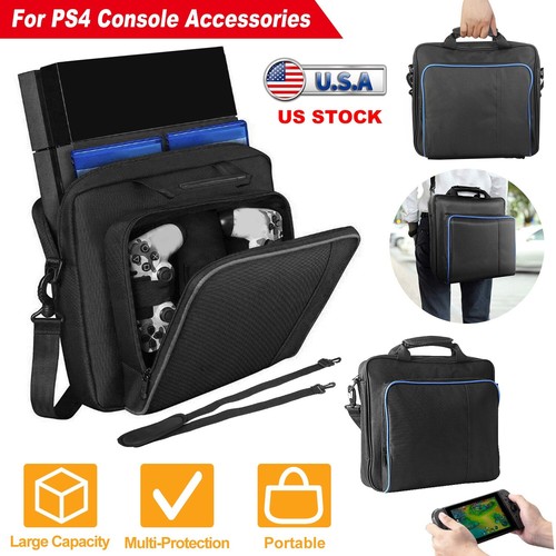 Protective Carrying Case For PlayStation4 PS4 Console Controllers Storage Bag