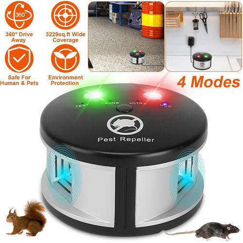 Kitchen House 360� Ultrasonic Pest Repeller Electronic Mouse Repellent Deterrent