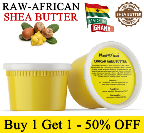Raw African Shea Butter 16 oz. 100% Pure Organic Natural Unrefined From Ghana