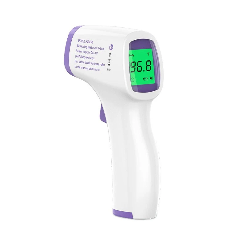 Non-Contact Forehead Thermometer – Digital Infrared Temperature Gun with Instant Read & Fever Alarm